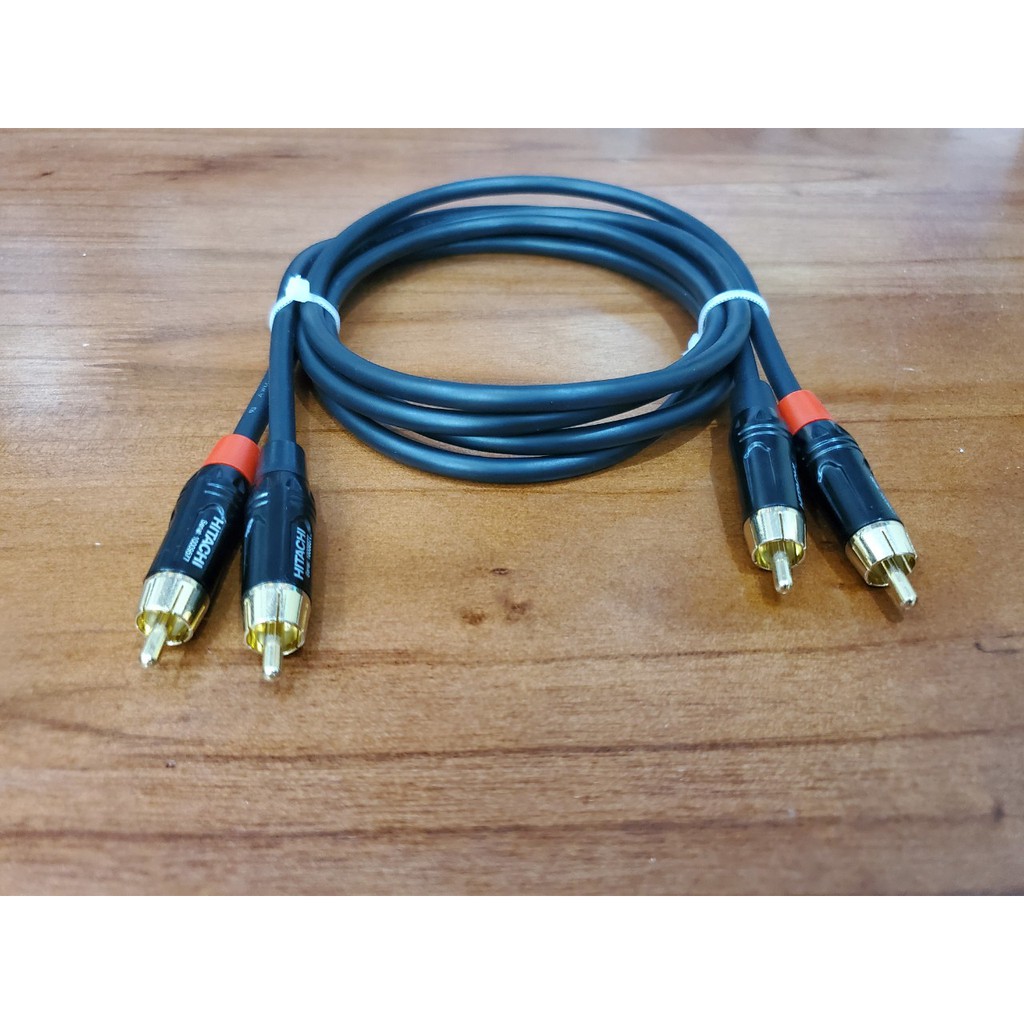 Dây AV Hitachi Bãi Nhật Bản Đen