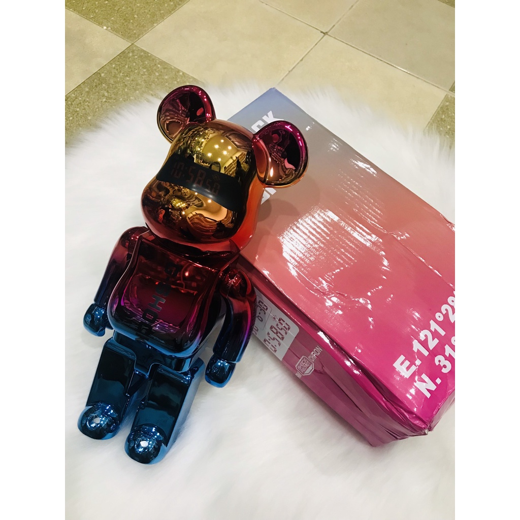 Bearbrick 400% Mô hình gấu bụng bự G - Shock 28cm
