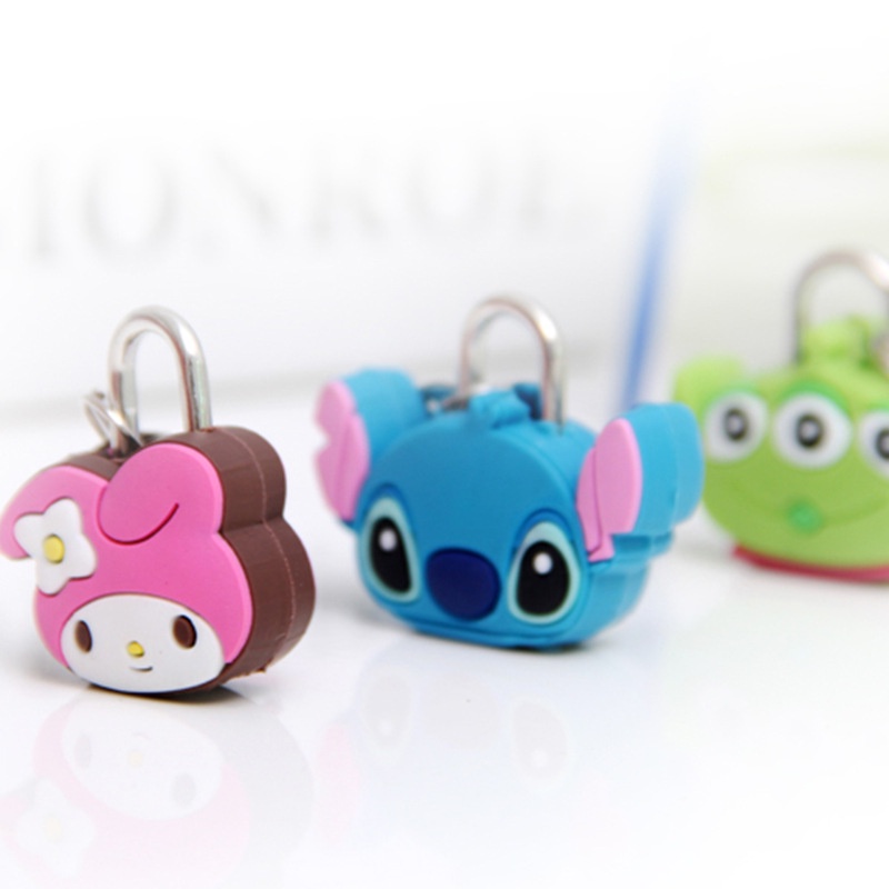 Đồ chơi Ổ khóa mini siêu nhỏ họa tiết hình thú đa dạng giao ngẫu nhiên - YUMY KIDS