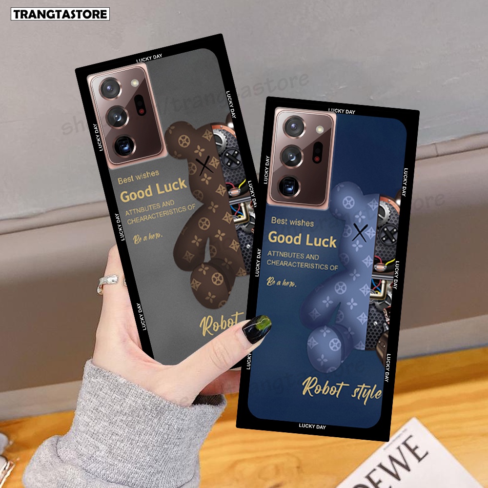 Ốp lưng Samsung Note 20 / Note 20 Ultra / Note 20 Ultra 5G  in hình gấu Bearbrick,Mountain,xanh,đen,đỏ giá rẻ