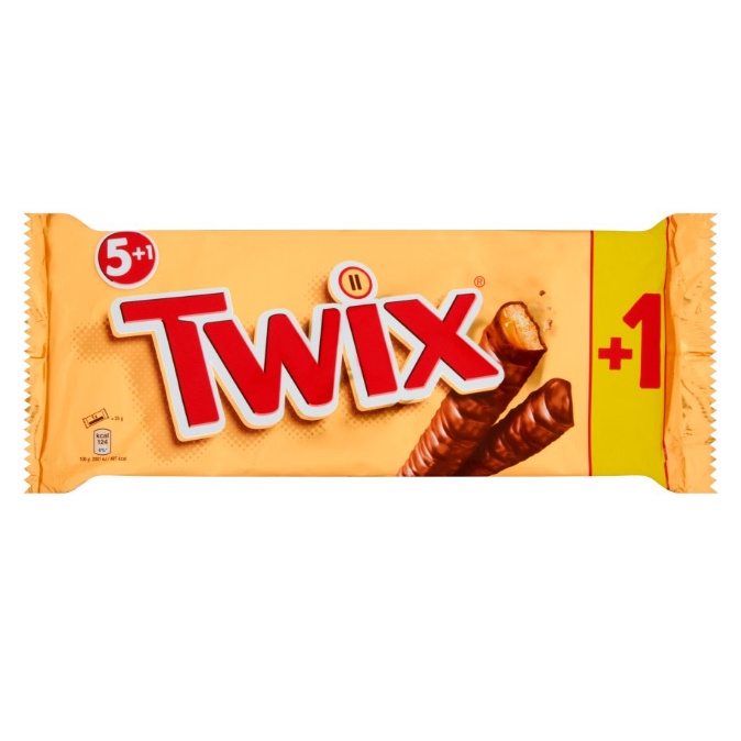 Bánh sô cô la Twix gói 6 chiếc của Đức