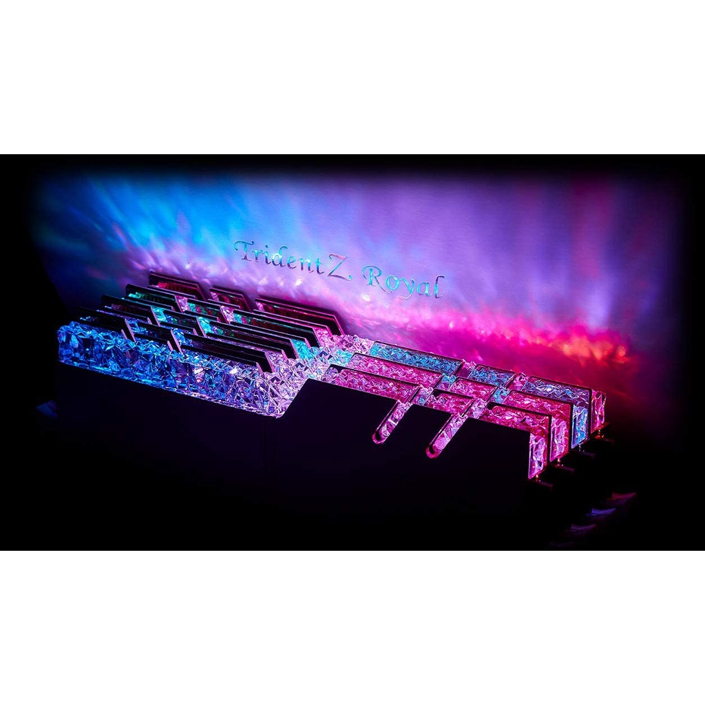 Ram Máy Tính G.Skill Trident Z Royal Series 32GB  288-Pin SDRAM DDR4 4000  CL18-22-22-42 1.40V
