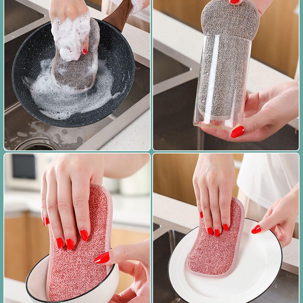 Miếng Bọt Biển Rửa Chén Hai Mặt Đa Năng Tiện Dụng