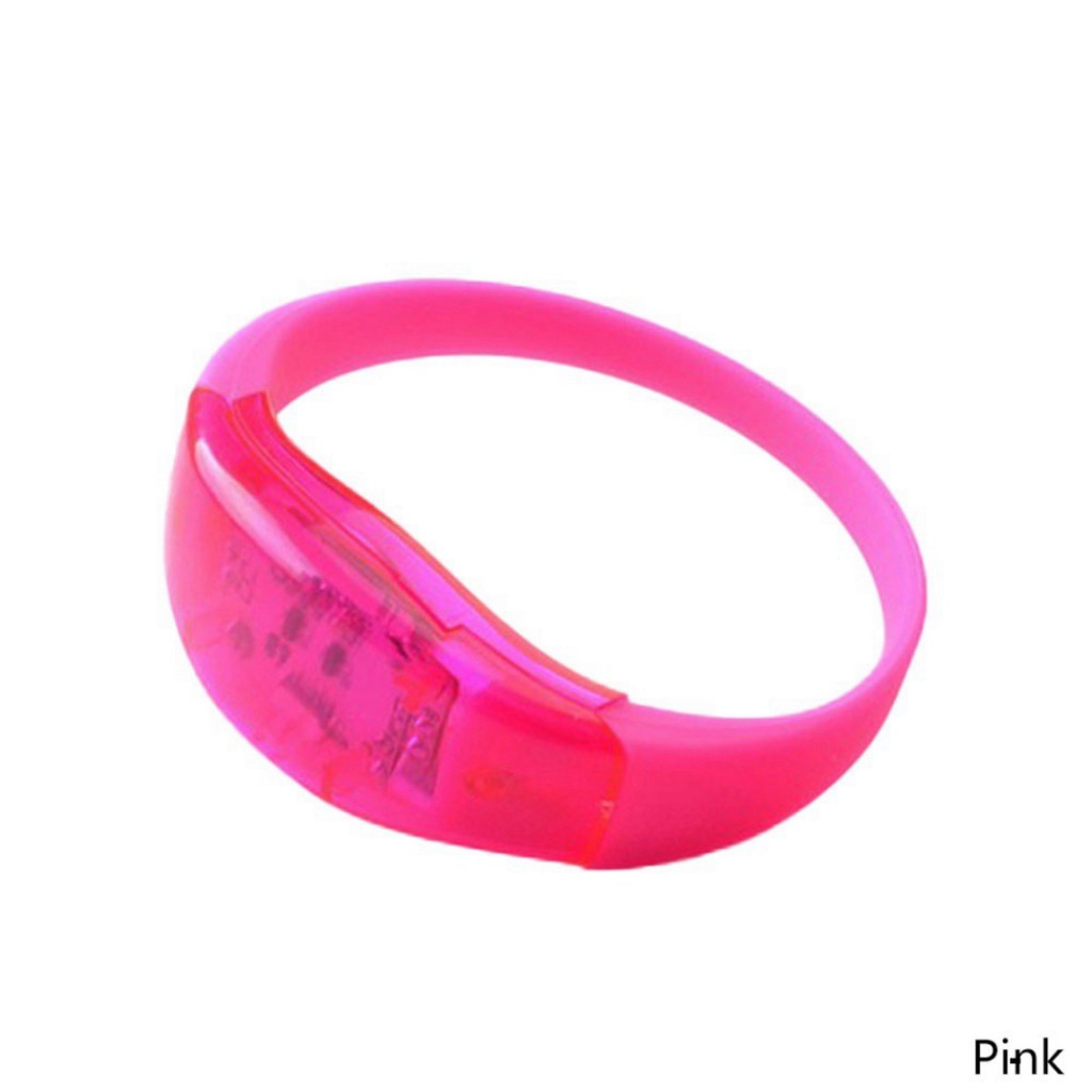 Vòng tay điều khiển âm thanh có đèn LED phát sáng