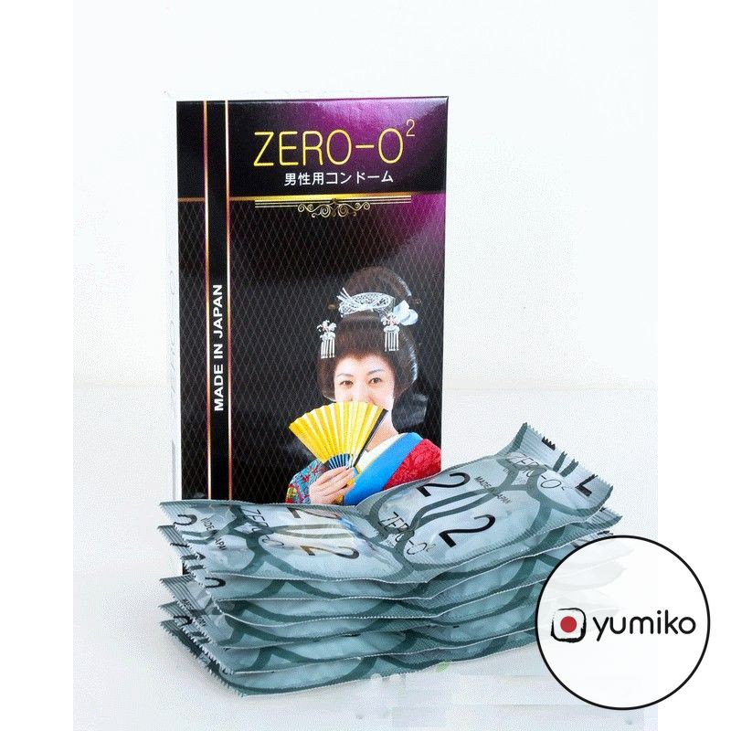 Bao Cao Su Siêu Mỏng ZERO O2, BCS Chính Hãng Nhập Khẩu Nhật Bản - Hộp 12 Bao