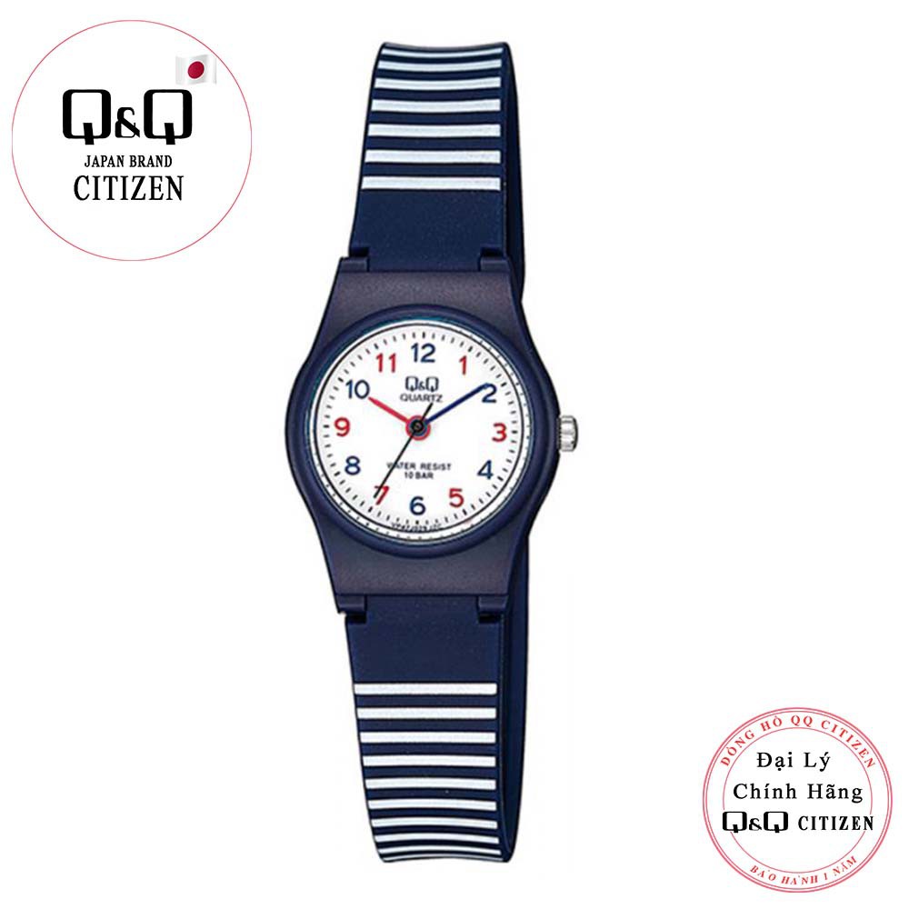 Đồng hồ nữ thời trang Q&Q Citizen VP47J029Y dây nhựa thương hiệu Nhật Bản