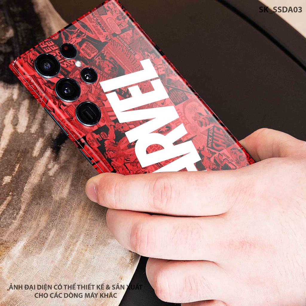 Miếng Dán Skin Hình Marvel Dành Cho Samsung Note 20 Ultra |SK_SSDA03| Chất Liệu Nhập Khẩu Chính Hãng, Chống Nước, Dễ Dán