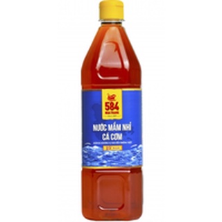 Combo 5 chai Nước mắm Nhỉ 584 Nha Trang 25 độ đạm, Nước mắm Truyền Thống, Chai 1 Lít, Date luôn mới