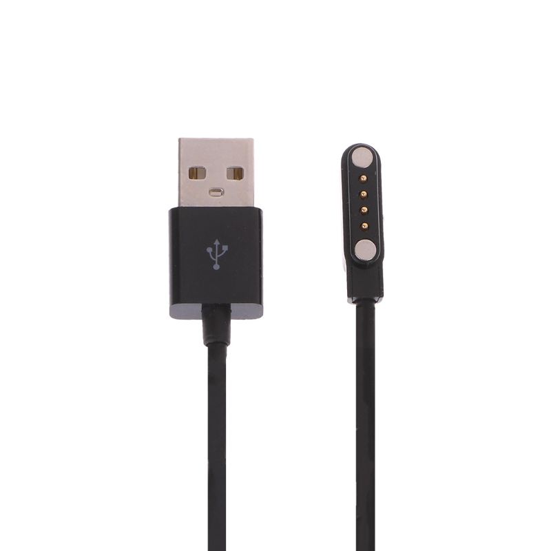 Cáp sạc từ tính 4 pin cho đồng hồ thông minh Kw88 Kw18 Gt88 G3 chất lượng cao