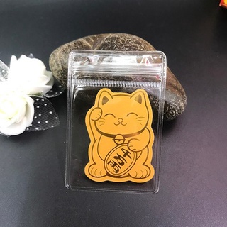 Trâu/ mèo/ hổ thần tài mạ vàng chiêu tài, hút lộc để ốp, ví