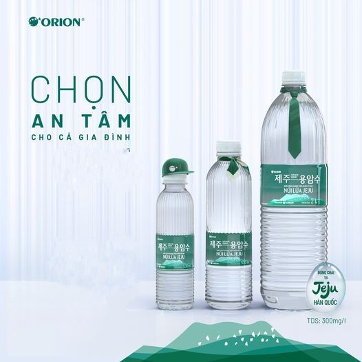 Nước Khoáng Thiên Nhiên JEJU - Nguồn dinh dưỡng đến từ mạch nước ngầm trăm năm tuổi