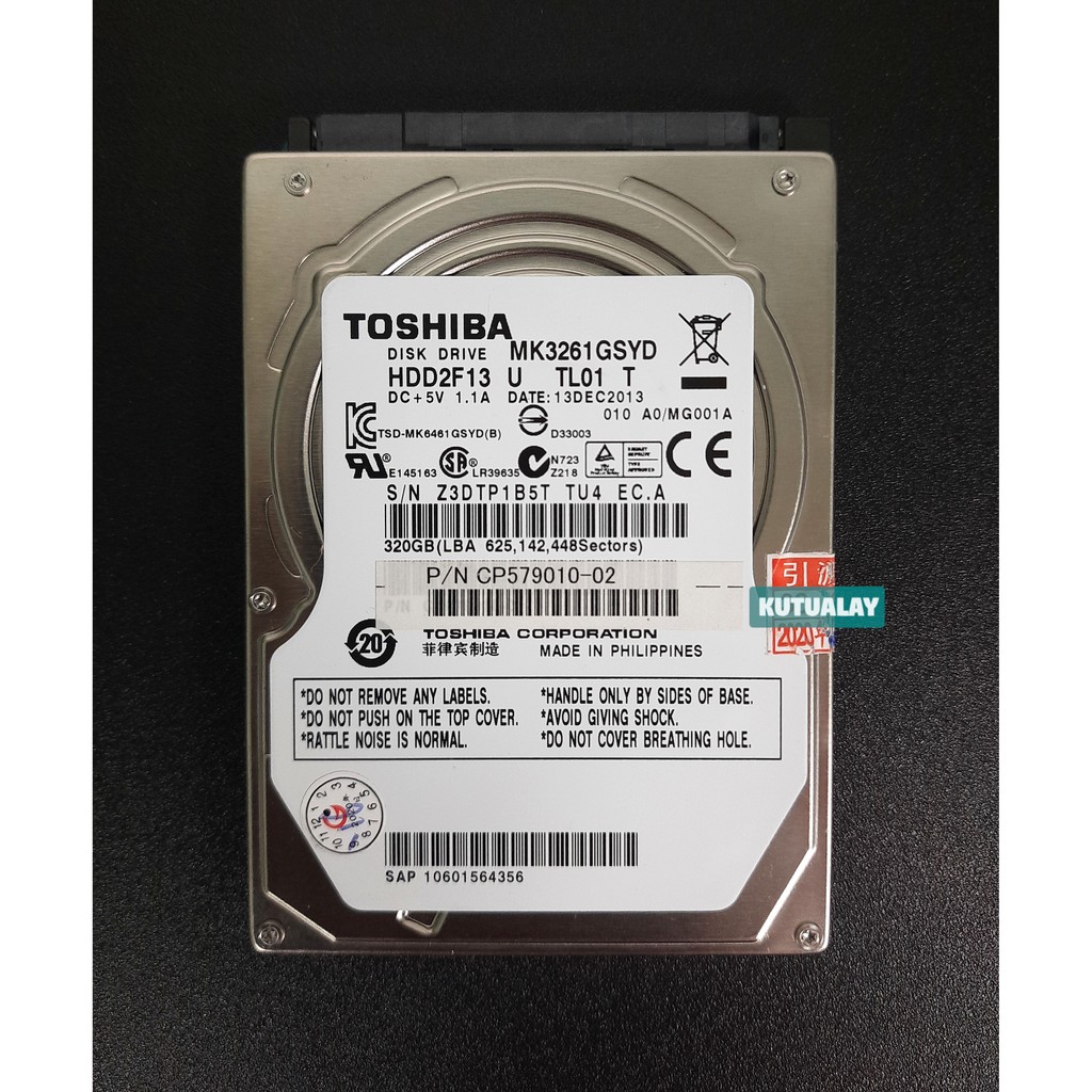 Ổ Cứng 320gb 2.5 "320 Gb Sata Hdd Giây 100% | BigBuy360 - bigbuy360.vn