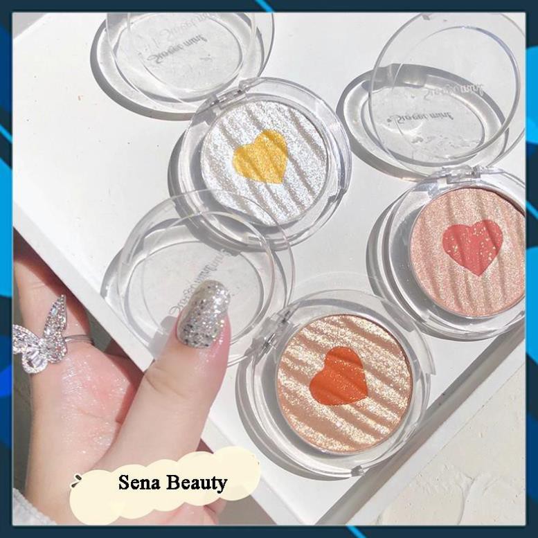 [ Hàng Nhập Khẩu ] Phấn Bắt Sáng Kiêm Phấn Má Sweet Mint Heart In Box | BigBuy360 - bigbuy360.vn