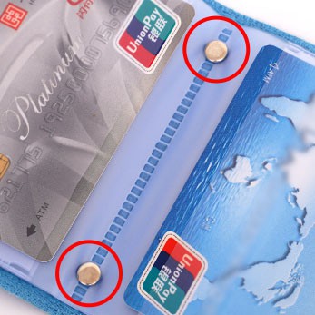 Ví đựng thẻ và chứng minh thiết kế nhỏ gọn thời trang Hàn Quốc B1071