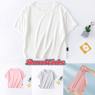 Áo thun cộc tay cho bé,áo phông trơn kiểu basic chất cotton mềm thoáng.
