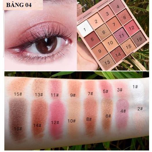 Phấn mắt 16 ô Lameila eye shadow