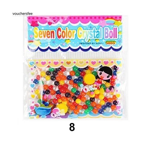 luban♥1000 Pcs Crystal Soil Water Beads Mud Magic Balls Flower Plants Wedding Decor