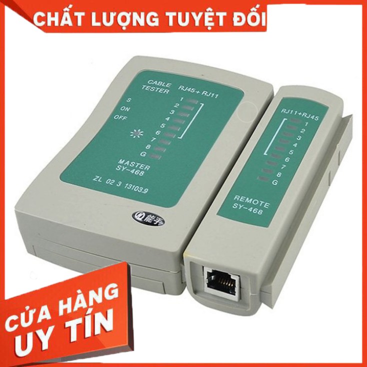 Hộp Test Dây Mạng RJ45 _ RJ11 Đa Năng Dễ Sử Dụng Chính Hãng ARIGATO Đảm Bảo Chất Lượng