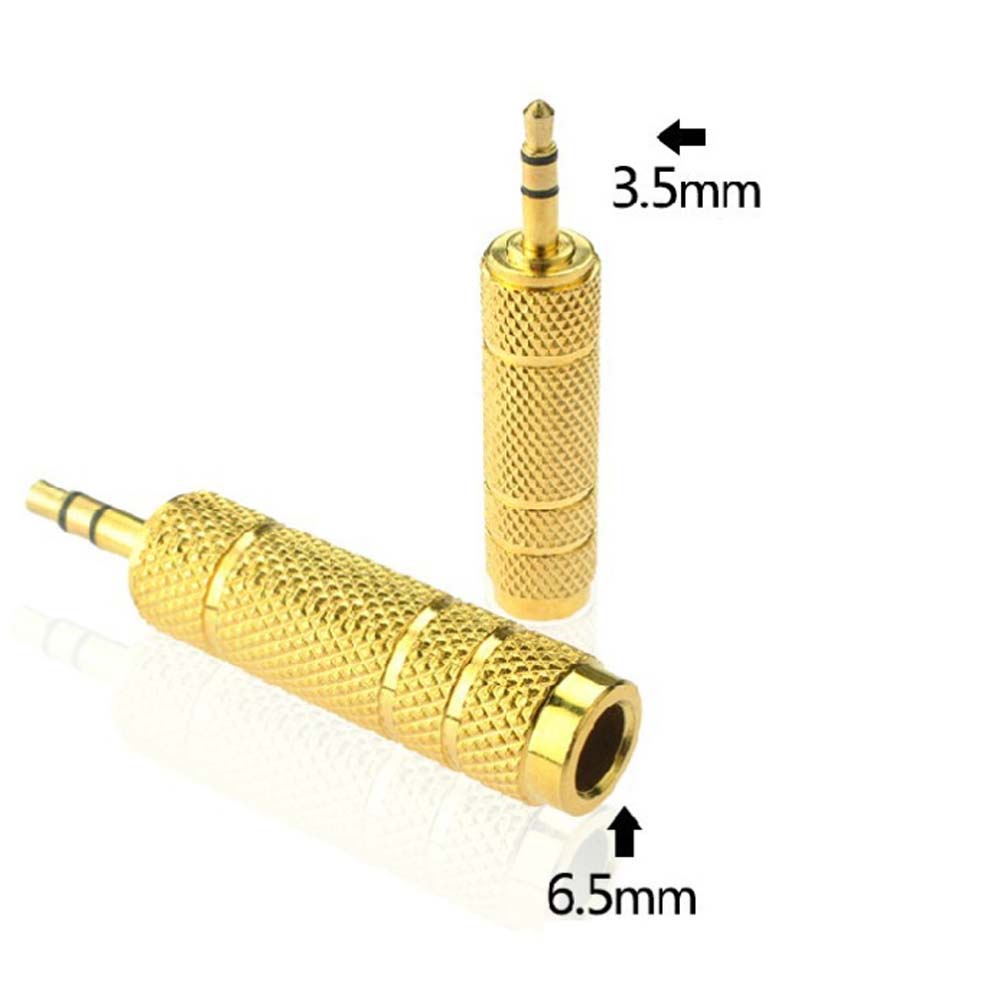 Bộ 5 Đầu Chuyển Đổi Âm Thanh Giắc Cắm 3.5 Sang Lỗ Cắm 6.35 3.5 mm