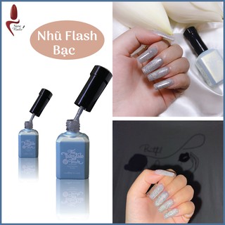 Sơn móng tay, sơn gel nhũ flash kim tuyến lấp lánh hào quang chính hãng kelsey 15ml