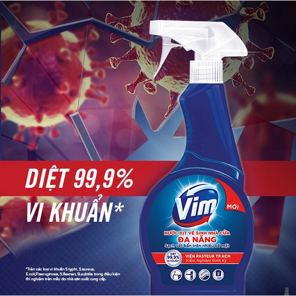 Nước Xịt Vệ Sinh Nhà Cửa Đa Năng Vim 500ml