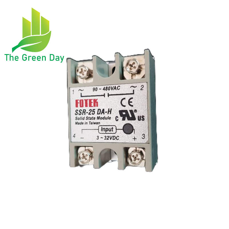 Rơle bán dẫn SSR 25DA-H, 40DA-H, 60DA-H FOTEK Made in Taiwan