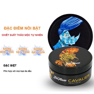 Sáp Vuốt Tóc Nam BluMaan  (Bản Tê Giác Xanh ),( ngựa vằn)