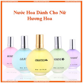 Nước Hoa Eau De Toilette Vaporisateur Natural Spray Mùi Của Những Loài Hoa 50ML Chính Hãng Lianglinvhai Nội Địa Trung