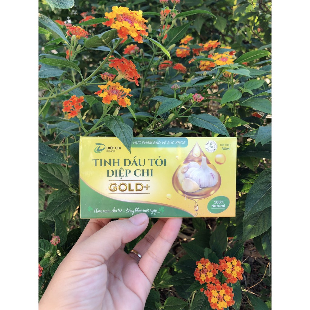 TINH DẦU TỎI DIỆP CHI GOLD+ - HẠ GỤC MŨI HO, CÚM, TĂNG ĐỀ KHÁNG