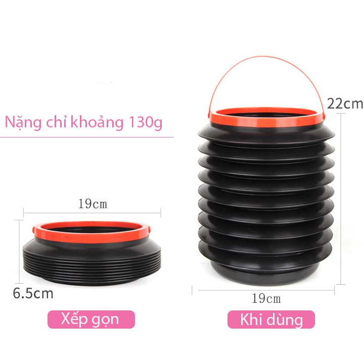 Thùng đựng đồ đa năng xếp gọn dung tích 4 lít RS3602