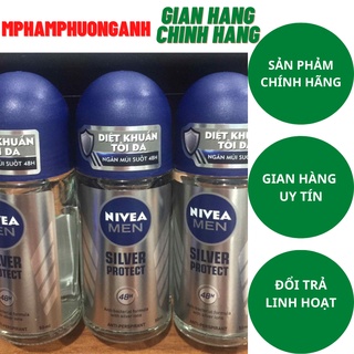 Lăn Khử Mùi Nivea Nam Diệt Khuẩn Tối Đa 50ml