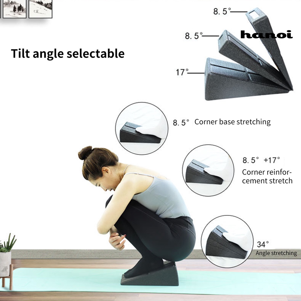 Ha!Set 3 Bàn Đạp Chân Chống Trượt Có Thể Điều Chỉnh Độ Cứng Cao Hỗ Trợ Luyện Tập Thể Hình