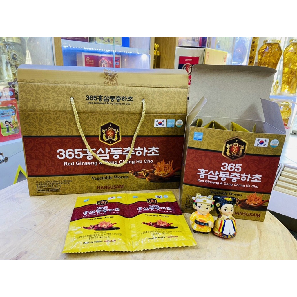 Nước đông trùng hạ thảo 365 Hasusam Hàn Quốc