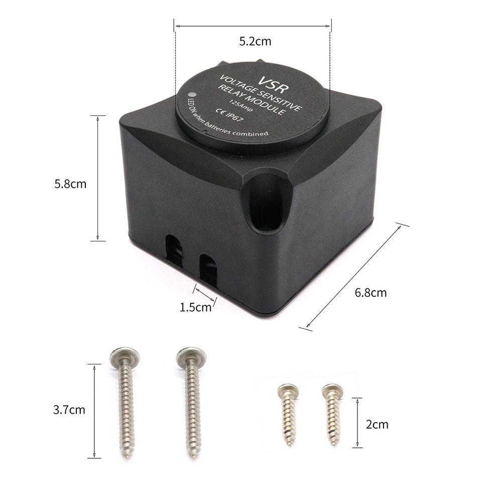 Rơ Le Sạc Pin Kép Cách Ly Thông Minh Cho Xe Hơi RV