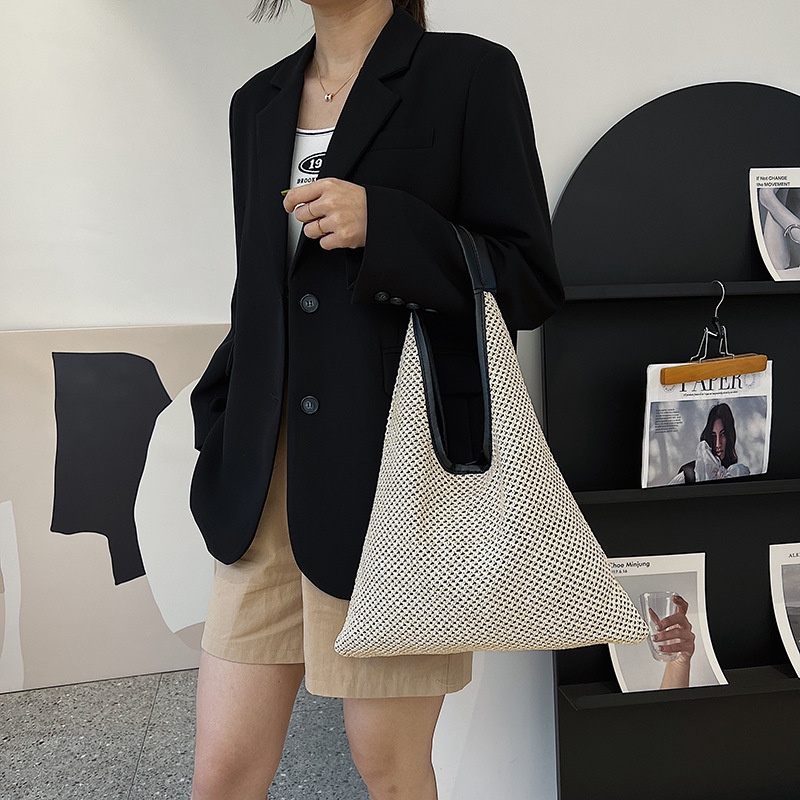 IELGY Túi Đeo Vai Cỡ Lớn Thời Trang Đi Biển Cho Nữ