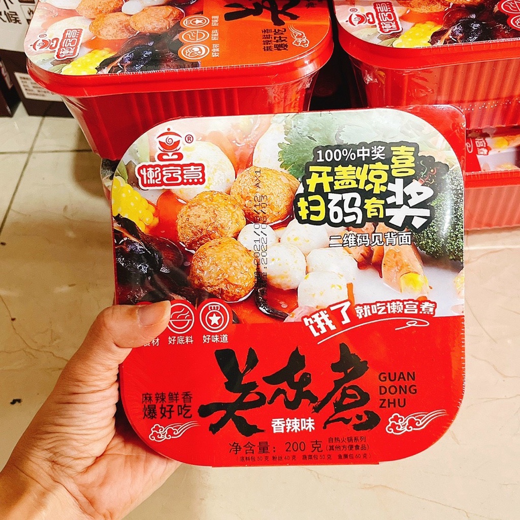 Lẩu tự sôi thập cẩm, Lẩu ăn liền mix nhiều vị tiện lợi | BigBuy360 - bigbuy360.vn
