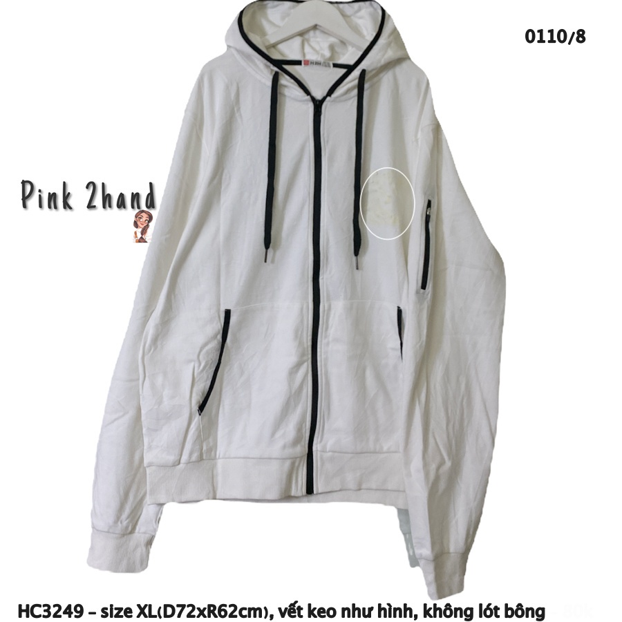 Áo Hoodie Oversize nữ, nam 2hand, chất dày, size XL/XXL - 051022-1