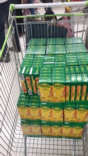 Bánh Pocky chuối, xoài
