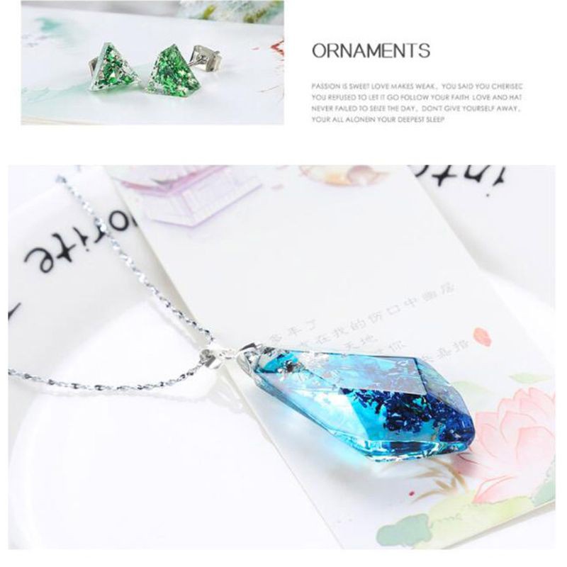 Set 12 kim sa lá vàng/bạc nhiều màu trang trí đồ vật/trang sức bằng nhựa resin
