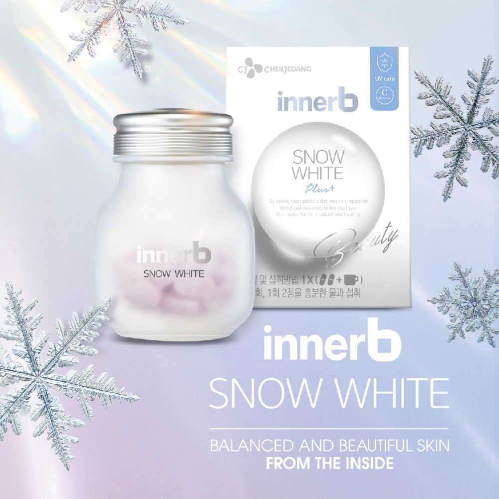 Combo 3 Hộp Viên Uống Trắng Da Innerb Snow White (Hộp/56 Viên)