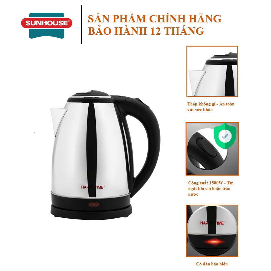 ẤM SIÊU TỐC [HÀNG CHÍNH HÃNG] ẤM SIÊU TỐC SUNHOUSE - PHILIPS - NHẬP KHẨU, HIỂU QUẢ , SANG TRỌNG