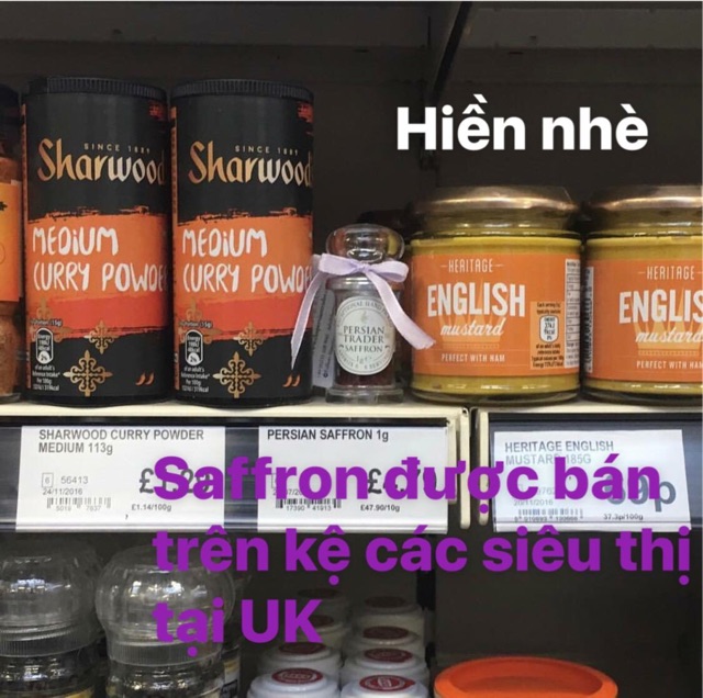 Lọ 2g NHUỴ HOA NGHỆ TÂY IRAN Loại 1 | BigBuy360 - bigbuy360.vn