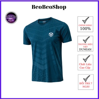Áo thun nam thể thao Cổ Tròn Thun Lạnh chính hãng Dumian chất mịn mát co giãn tốt, thông thoáng mồ hôi BEOBEOSHOP