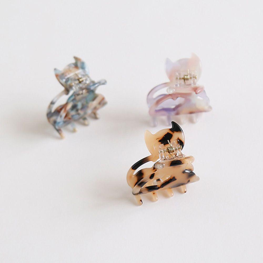 NICKOLAS Kẹp Tóc Càng Cua Mini Nhiều Màu Sắc Ngọt Ngào Phong Cách Hàn Quốc Thời Trang Cho Nữ