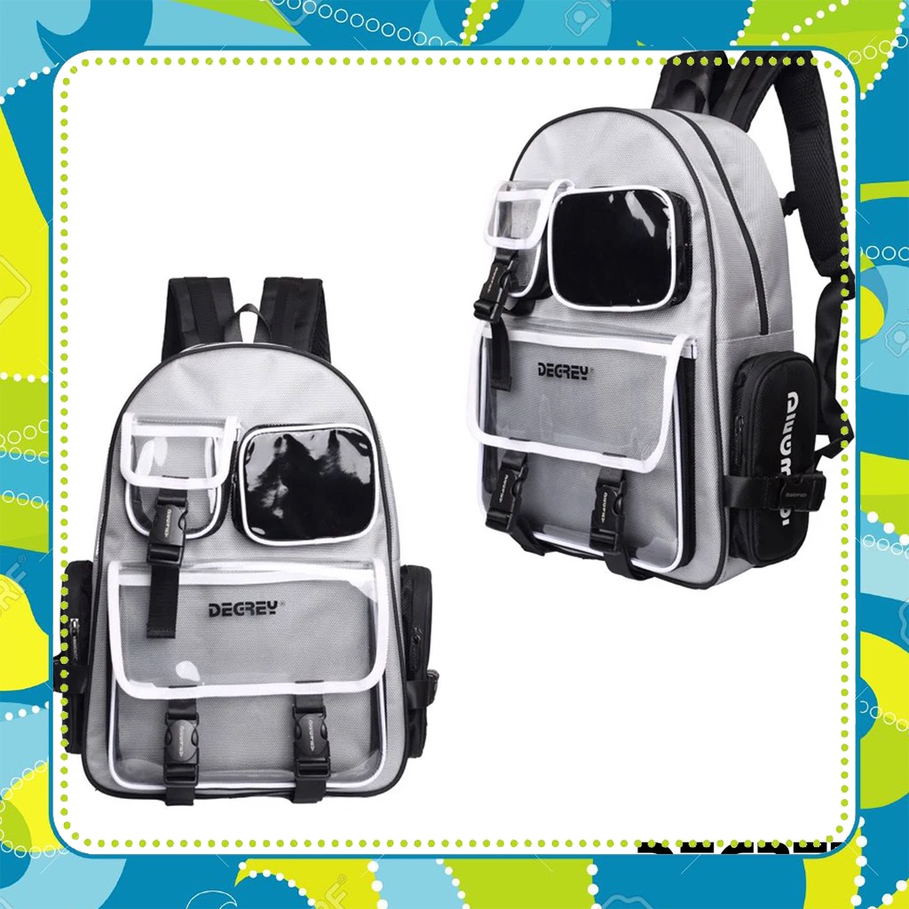 Balo Basic Backpack Degrey Xám - BBD Xám hoodie_drew1996