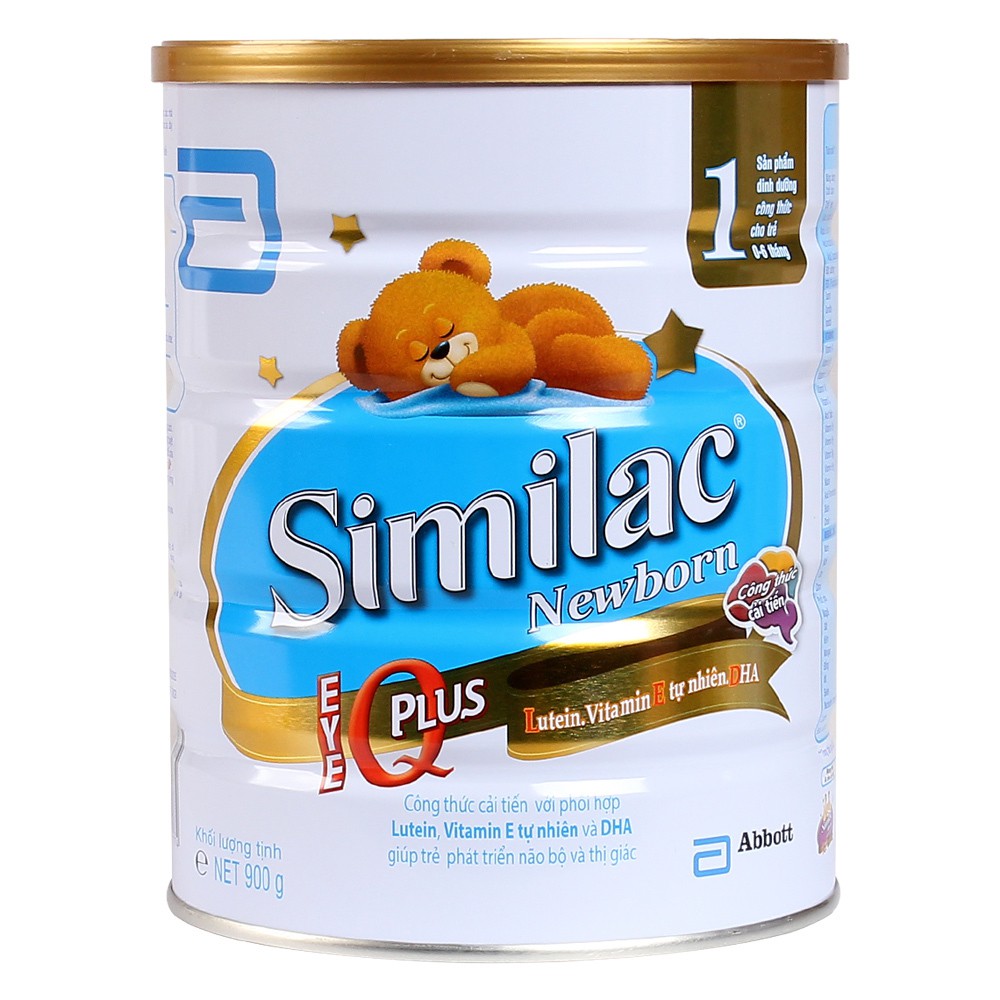 Sữa Similac 1 900g - Hộp 💟💟 FREESHIP 💟💟 giúp bé phát triển toàn diện.