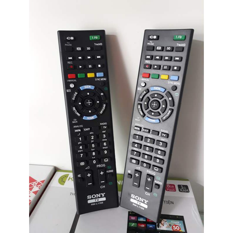 Remote tivi LCD SONY model 1165-Bh đổi mới