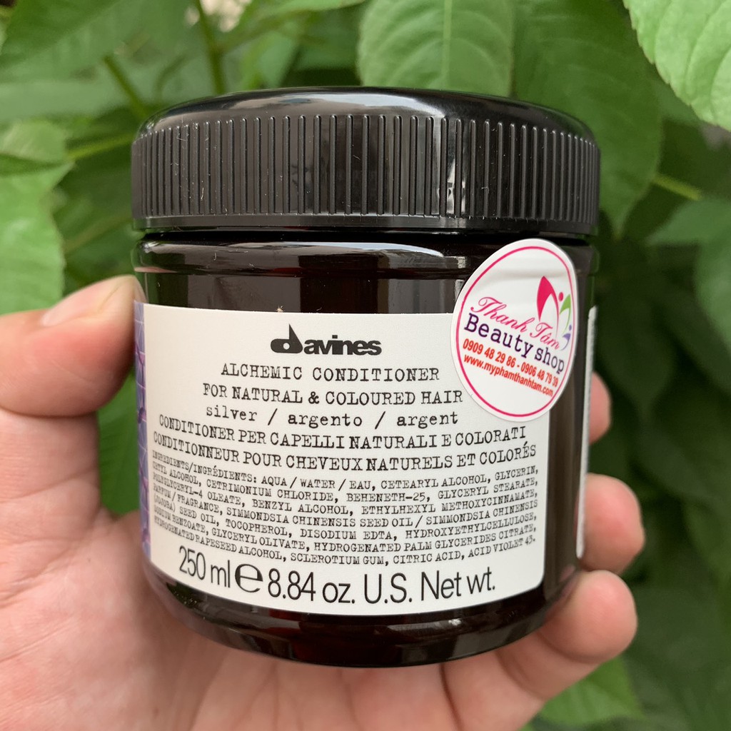 🇮🇹Davines🇮🇹 Dầu xả cho tóc nhuộm sáng Davines Alchemic Silver Conditioner 1000ml