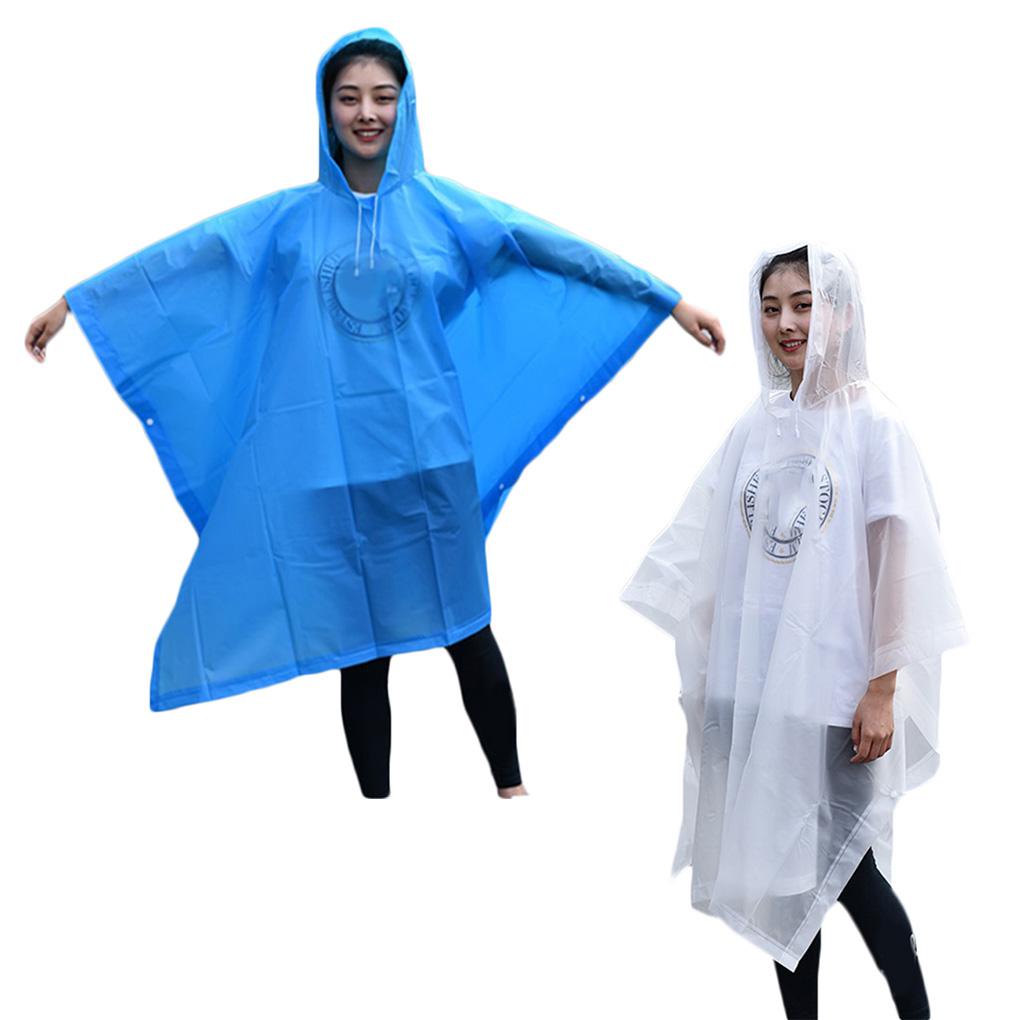 Áo Mưa Có Mũ Trùm Dày Dặn Chống Thấm Nước ff86 Tiện Dụng Mang Theo Du Lịch / Cắm Trại