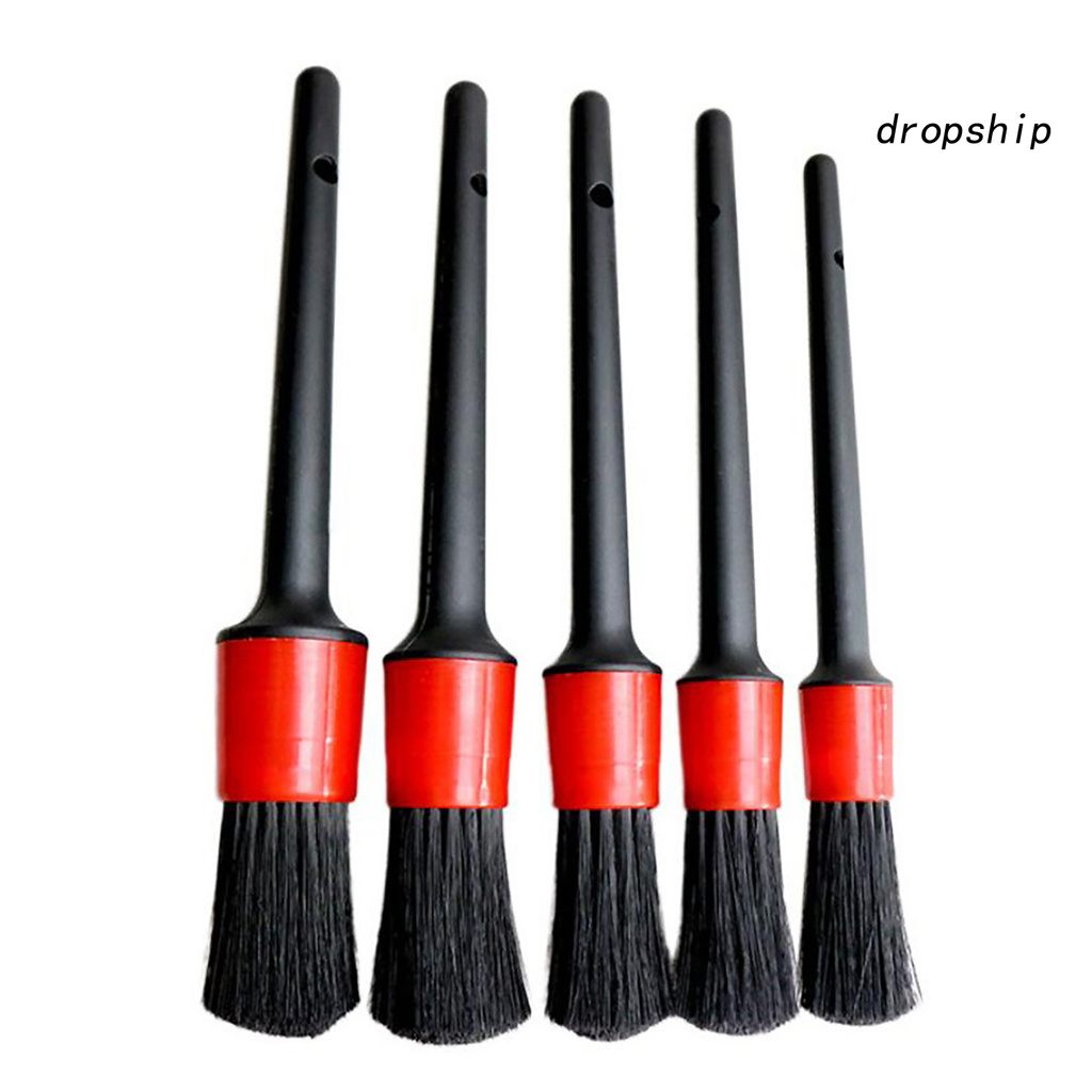 Set 5 Cọ Vệ Sinh Ghế Ngồi Xe Hơi Đa Năng